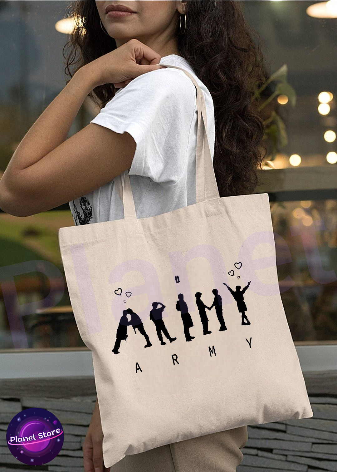 BTS ARMY ECOBAG - BUTTER 100% COTTON