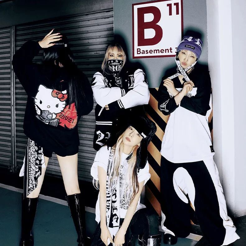 2NE1 WELCOME BACK COLLEGE SWEATSHIRTS AND COAT