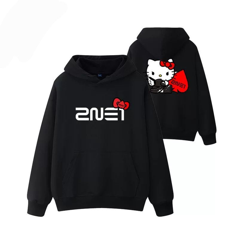 2NE1 WELCOME BACK COLLEGE SWEATSHIRTS AND COAT