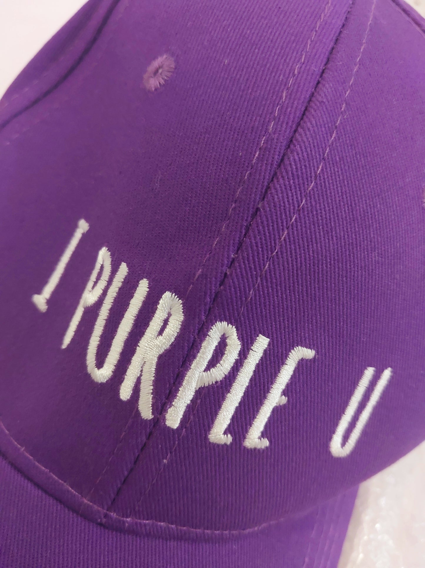 I Purple You Embroidered Cap