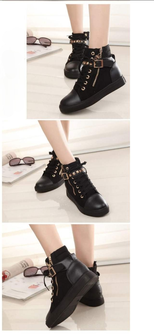 WOMEN'S ROCKER BOOT (white/black)