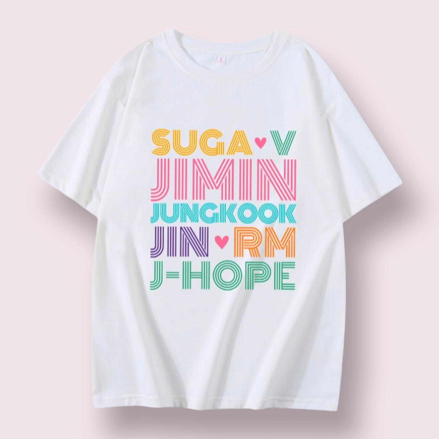 BTS T-SHIRT 100% COTTON 