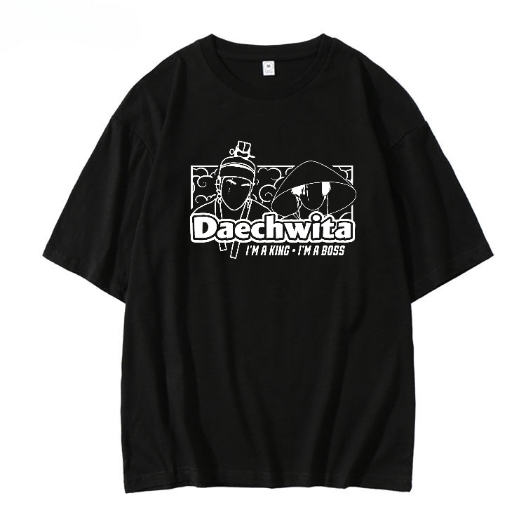 SUGA AGUST D DAECHWITA T-SHIRT 100% COTTON (black and white) 