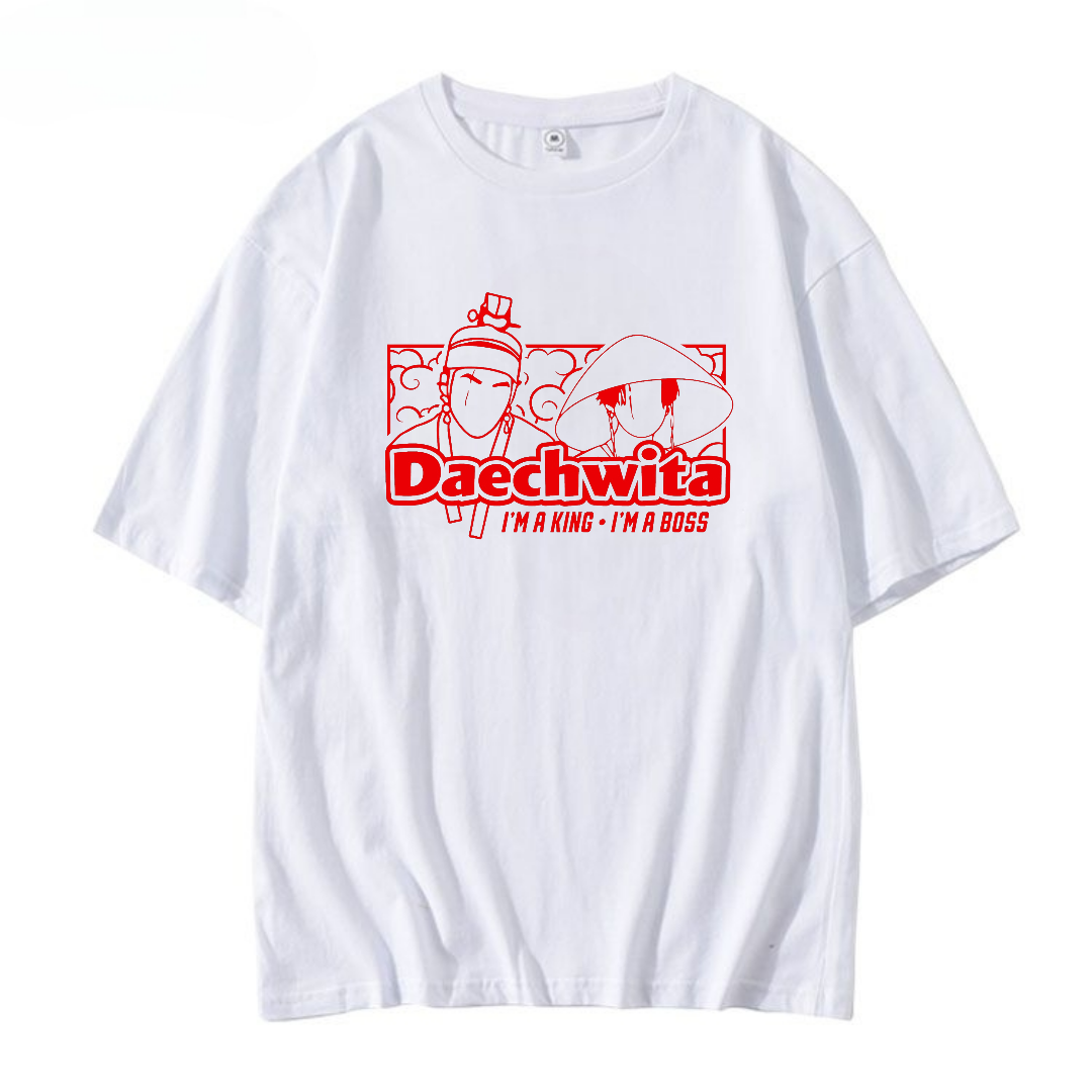 SUGA AGUST D DAECHWITA T-SHIRT 100% COTTON (black and white) 