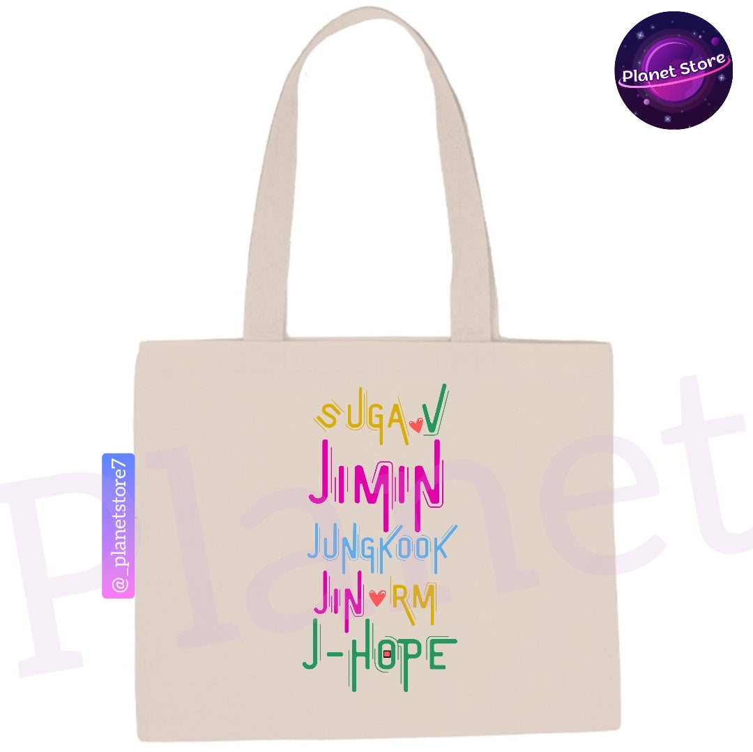 BTS ECOBAGS 100% COTTON - VARIOUS MODELS!✨ 