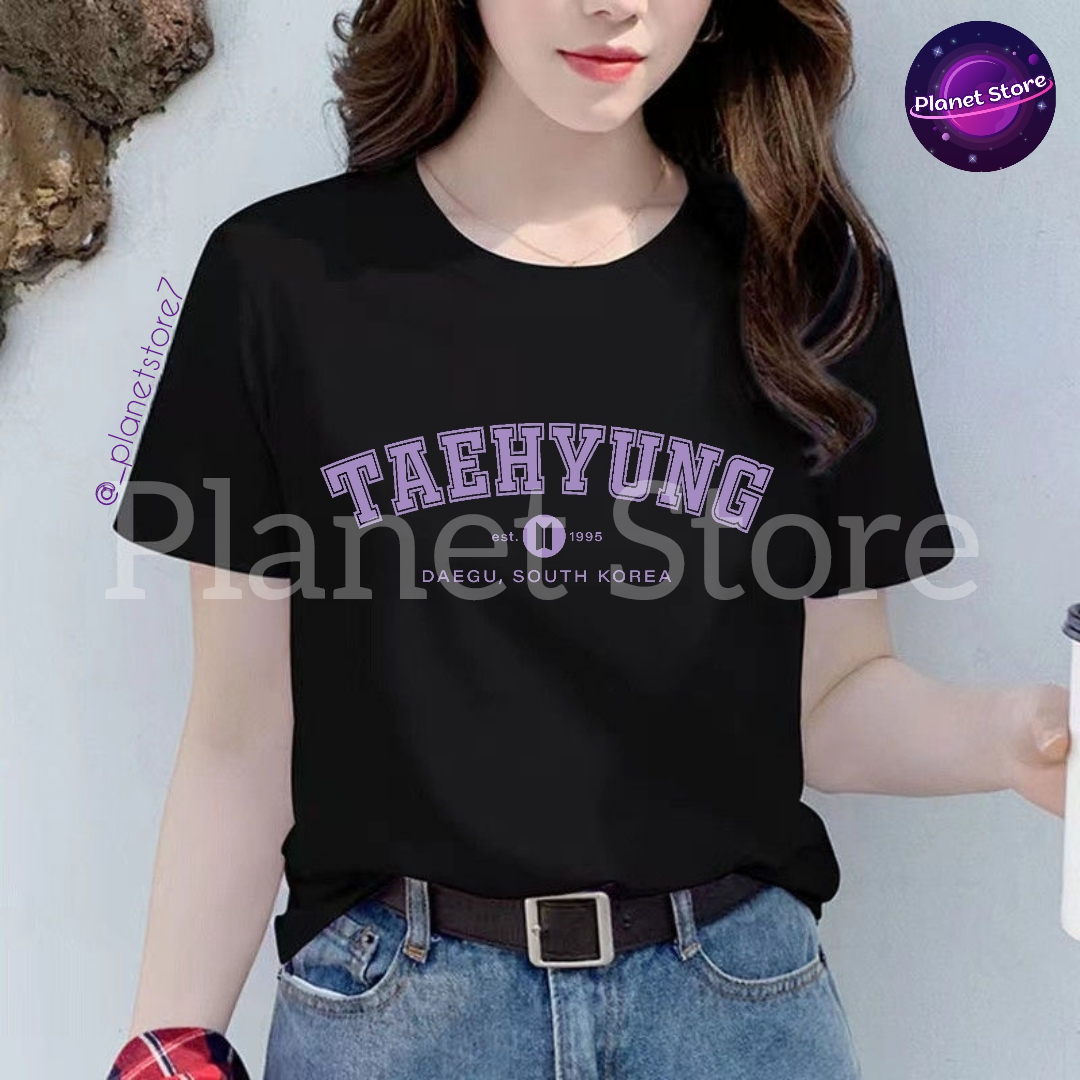 BTS 100% COTTON T-SHIRTS (All Members/Black and White) 