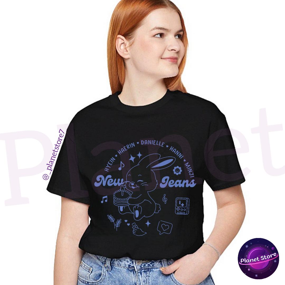 NEWJEANS T-SHIRT 100% COTTON 