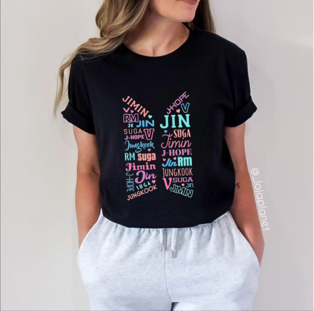 BTS T-SHIRT 100% COTTON 