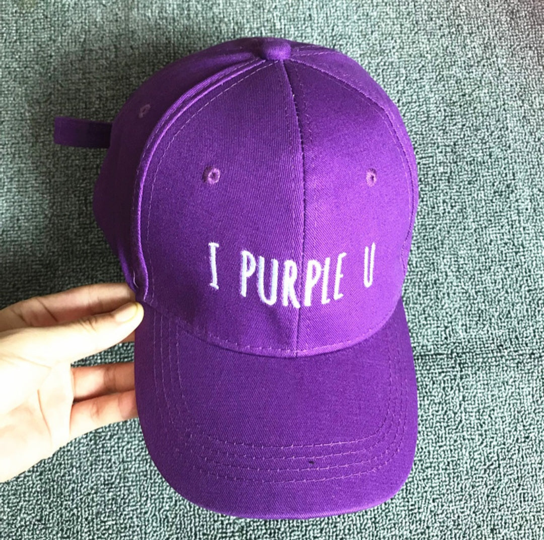 I Purple You Embroidered Cap