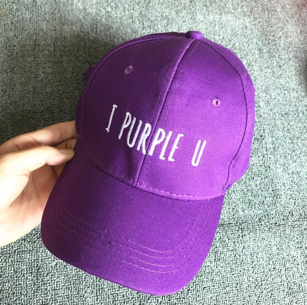 I Purple You Embroidered Cap